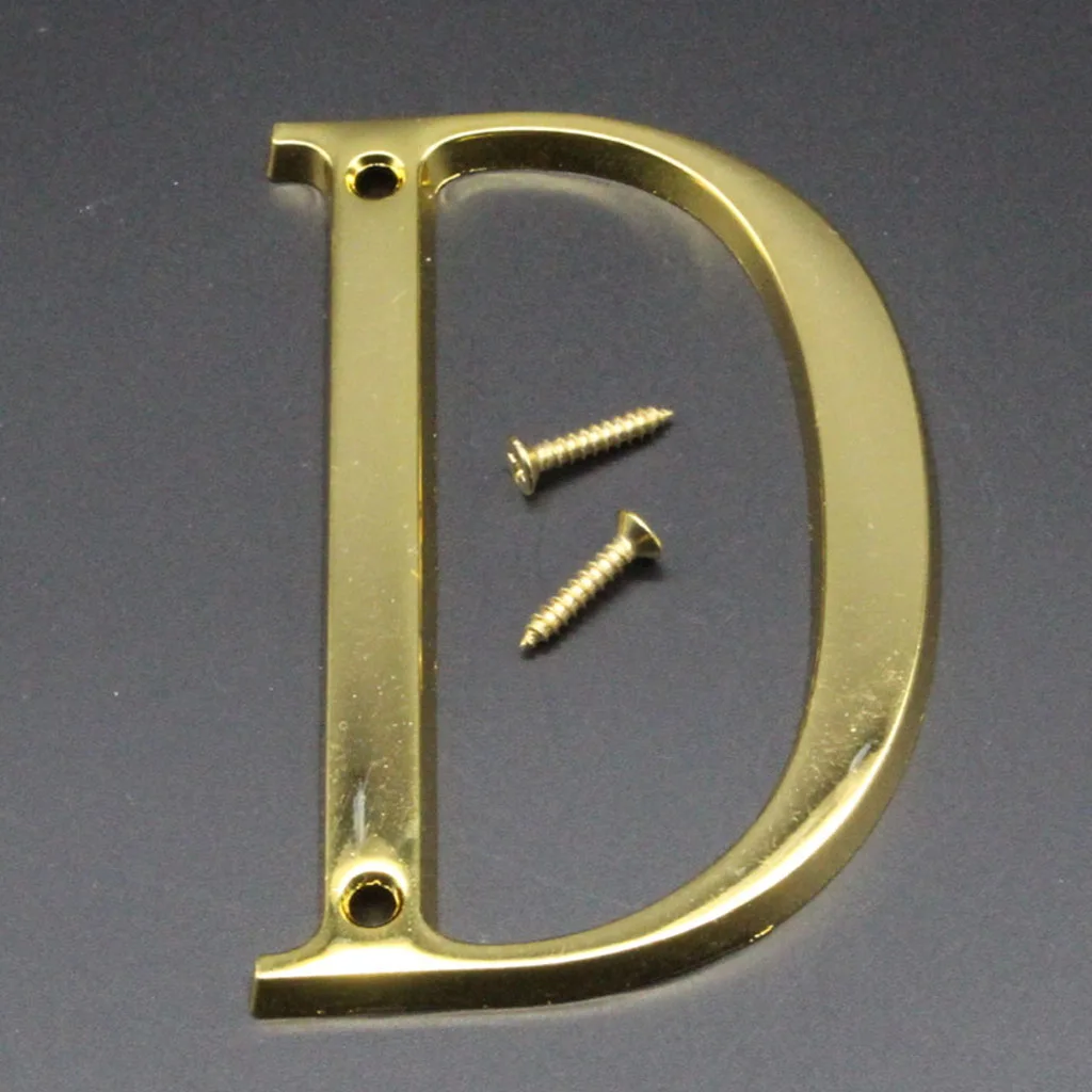 Номер дома из цинкового сплава на плавающей табличке с буквами, украшение для детской комнаты