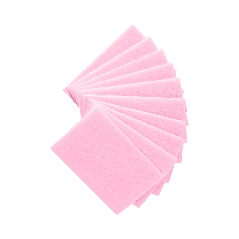 Салфетки хлопковые безворсовые для маникюра и средство снятия гель-лака