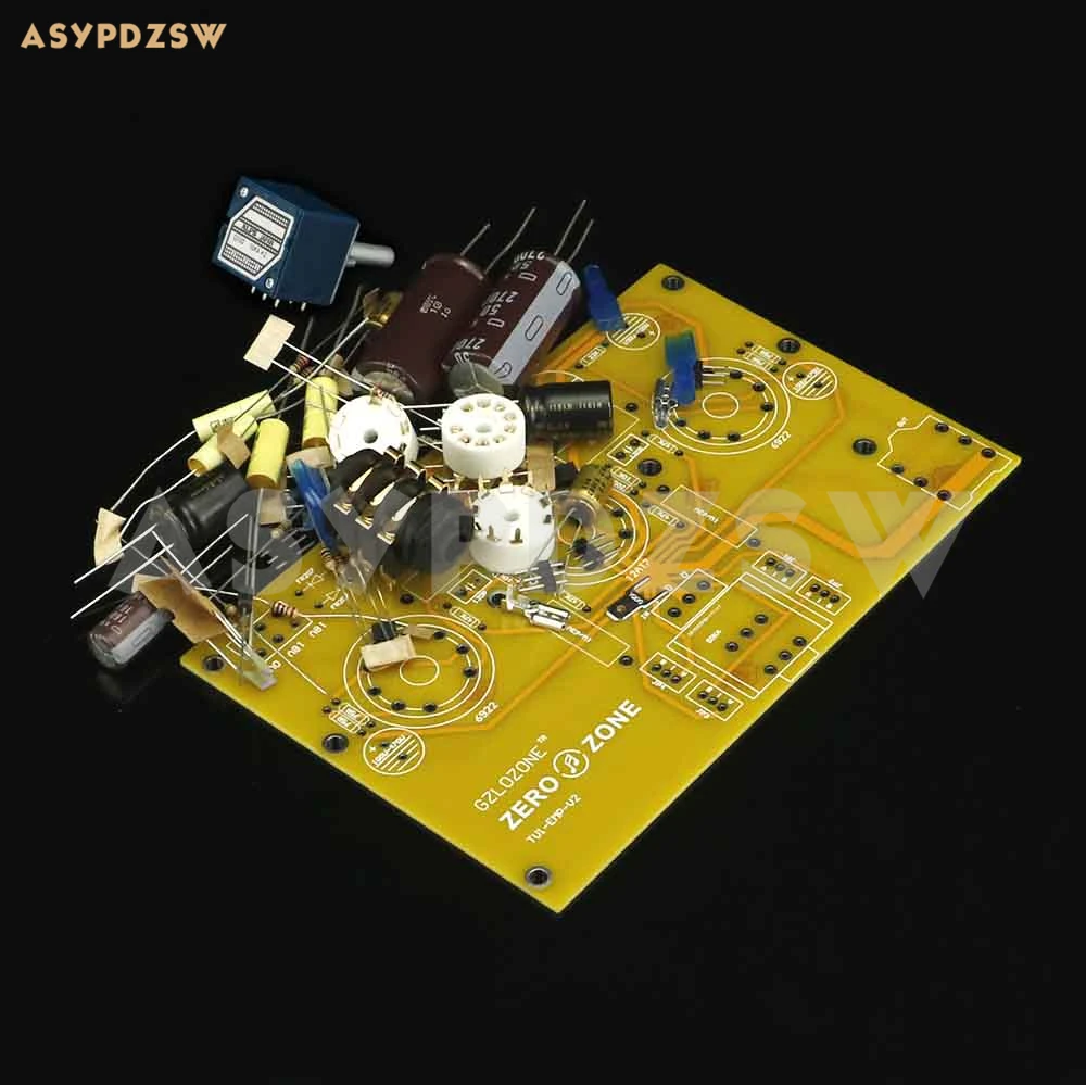 TU1 EMP V2 6922 + 12AT7 ламповый усилитель для наушников PCB/DIY Kit/готовая плата (без