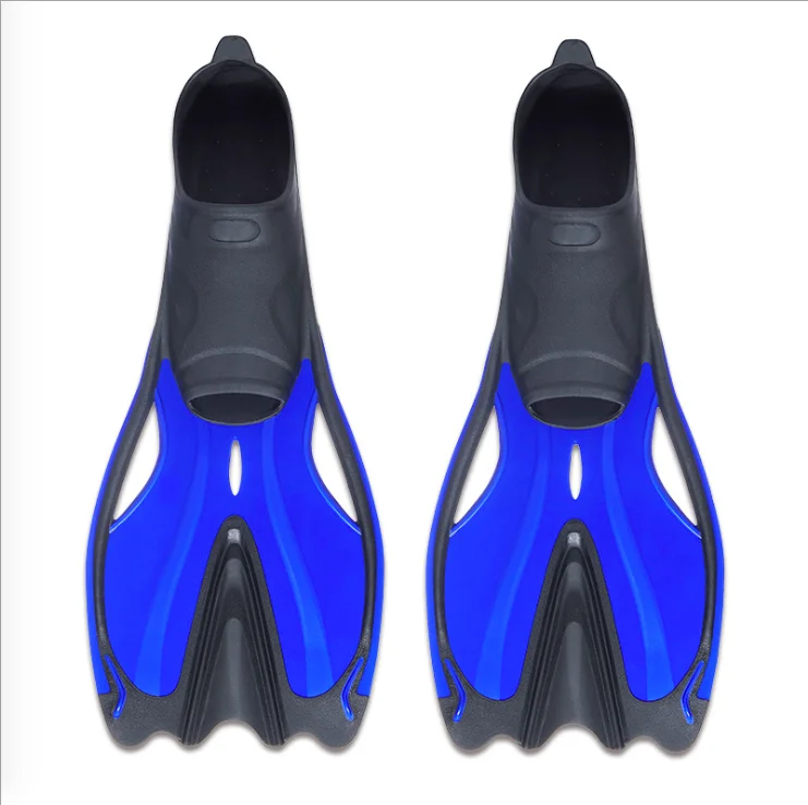 

Professional adult snorkeling diving equipment with heel sleeves, medium and long short fins