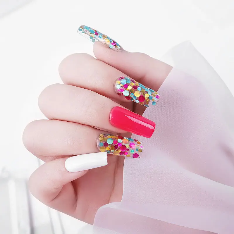 6 коробок/набор блестки для ногтей | Красота и здоровье