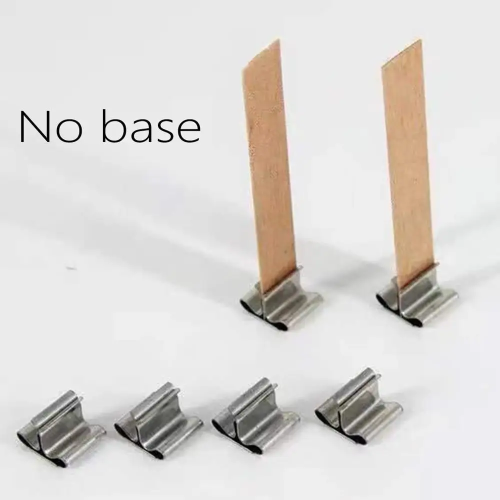 Деревянный фитиль восковая свеча ручной работы деревянный сердечник с