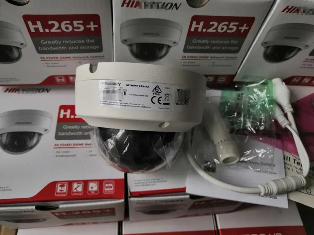Hik sion DS 2CD1143G0 I POE камера видеонаблюдения 4MP IR Сетевая купольная 30 м IP67 IK10 H.265 + слот