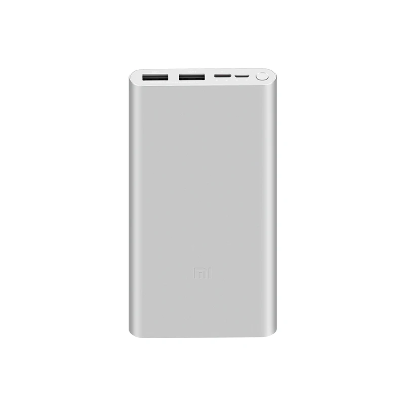 Внешний аккумулятор Xiaomi Power Bank 3 с 2 мя разъемами для зарядки 10000 мАч|Внешние