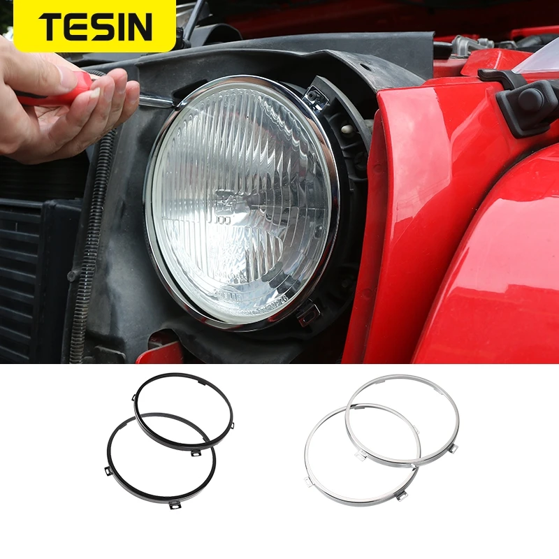 TESIN автомобиля спереди головной светильник Лампа установки Поддержка кронштейны