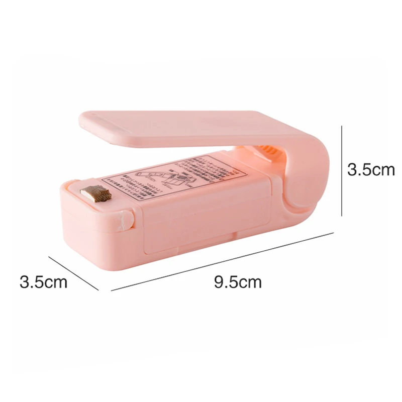 

Mini Bag Sealer Portable Quick Handheld Heat Seale Sealing Machine For Food Kitchen QJS
