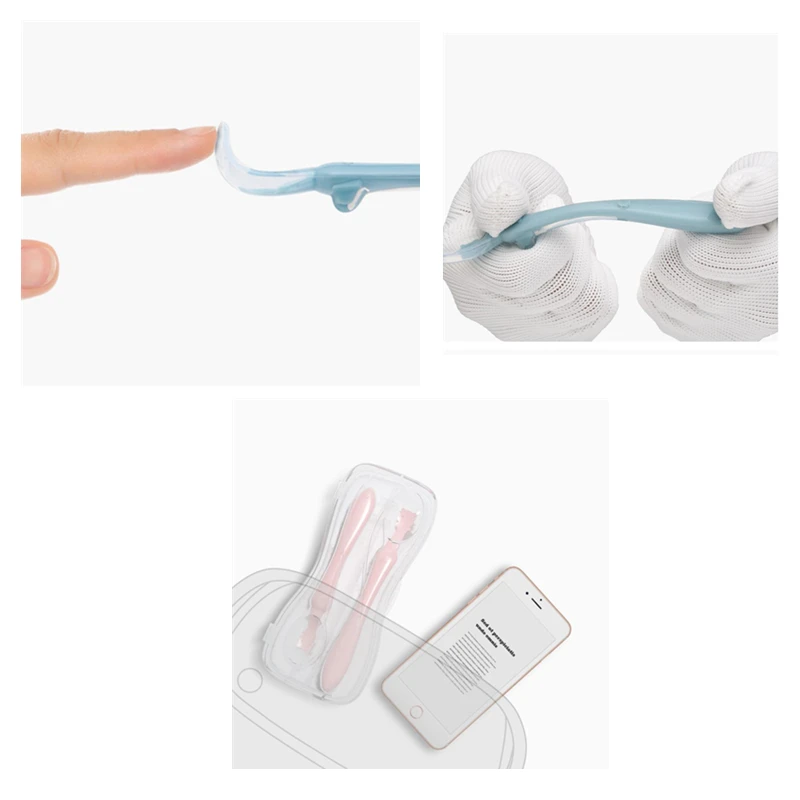 Ложка детская силиконовая Мягкая для обучения 2 шт.|Ложки| |