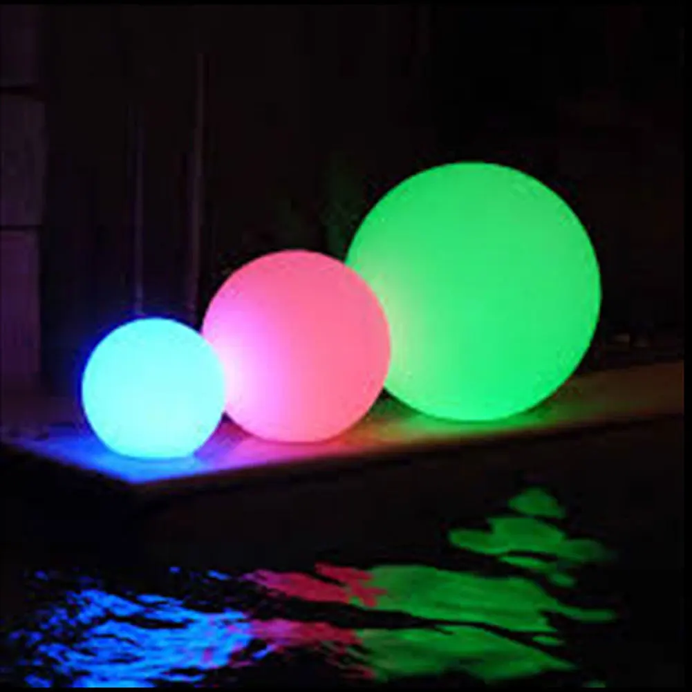Светящийся пляжный шар планшетовая игрушка для бассейна 13 цветов светящийся