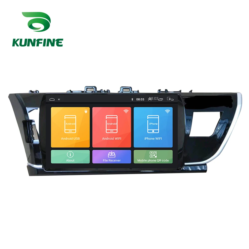 Магнитола с GPS-навигацией Восьмиядерный процессор Android 10 0 для Toyota Corolla 2014 2015 2016