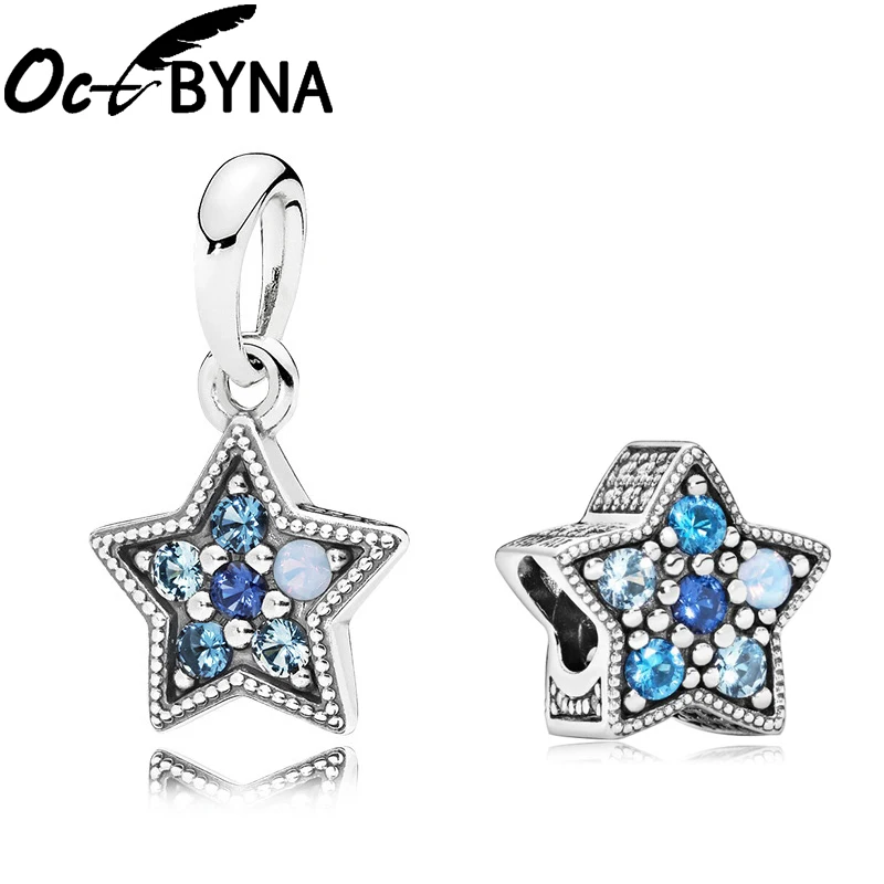 Подвеска Octbyna в виде бусин с искусственными кристаллами подходит для