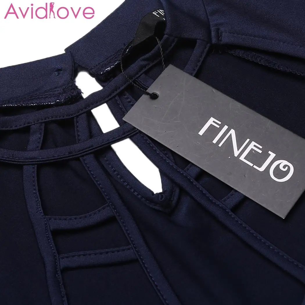 Для женщин с длинными рукавами и отверстиями на верхнем слое однотонные вечерние