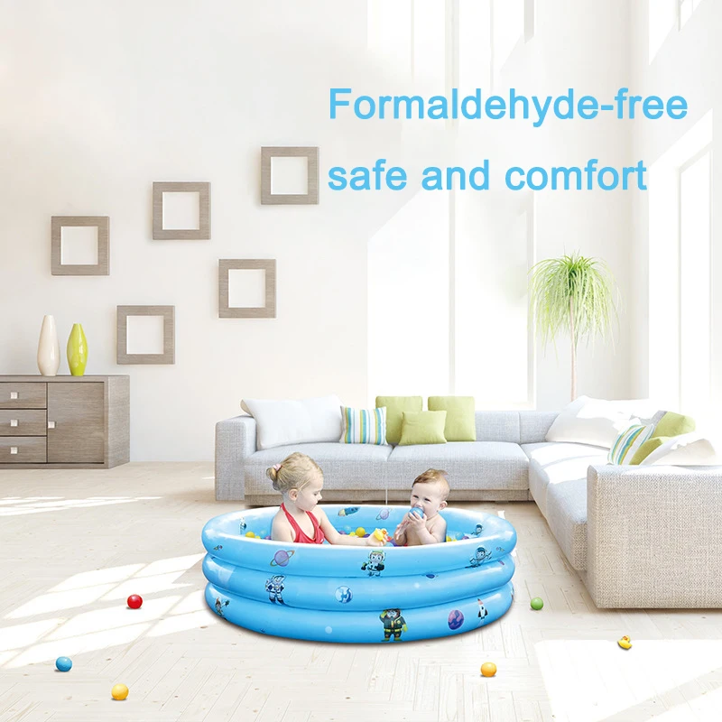 Надувной бассейн 90 см/110 см Круглый для домашнего использования мультяшный