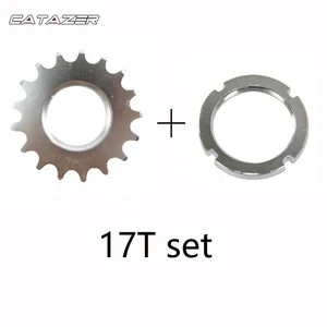 Кассетные штыри 13T14T15T16T17T18T, фиксированные шестерни, односкоростная звездочка, свободное колесо со Стопорным кольцом для цепи 18 дюйма