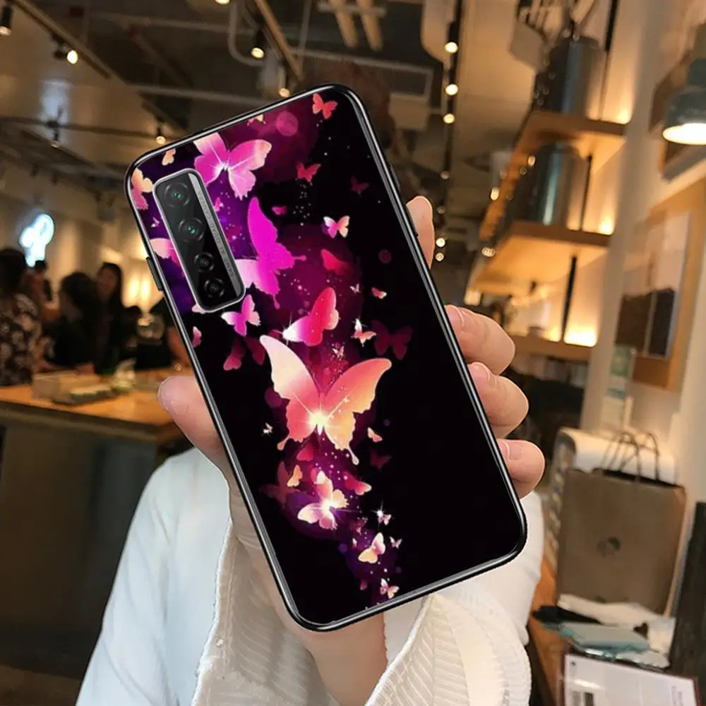 

Funny animals Phone Case For Huawei Nova 2 3 4 5 6 7 8 SE i E Pro Lite Black Etui Coque Painting Hoesjes comic fashion