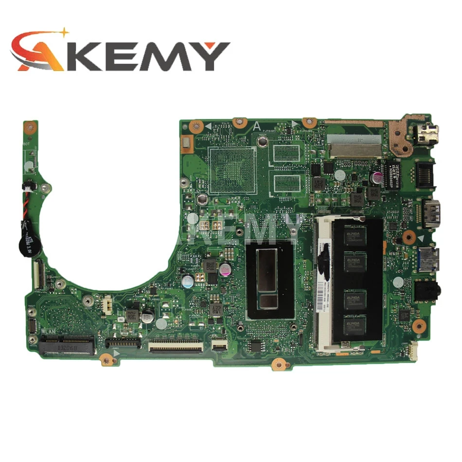 Billig S301L S301LA Motherboard Für Asus S301LA REV 2,2 Mainboard I5-4200-4G Prozessor HD Graphics 4400 100% Getestet