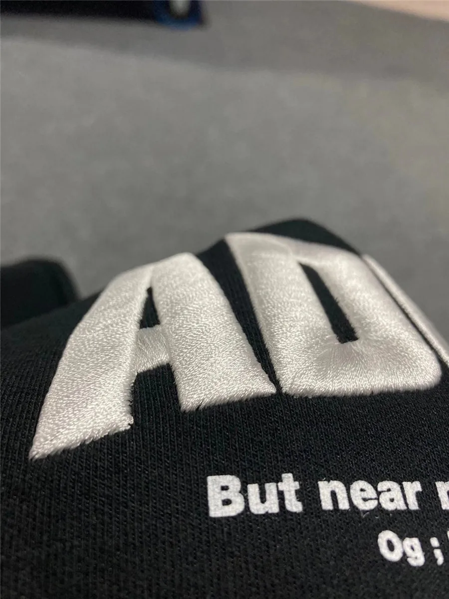

Sweatshirts Ader Error Men Women Front Adererror Hoodie Crewneck Back Blue Z-stitch Ader Pullovers