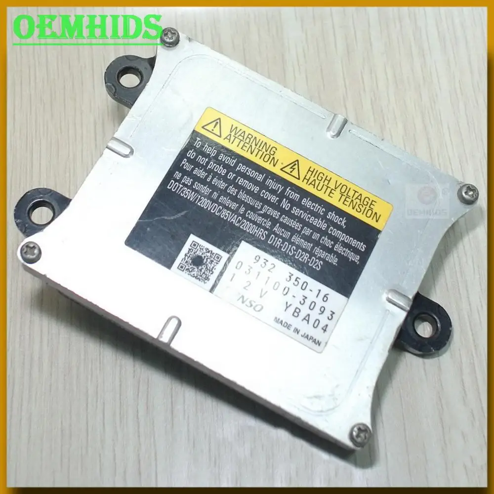 031100-3093 D1S D2S OEM ballast Used original OEMHIDS Headlight control unit  for SRX xenon Module 932350-16 YBA04