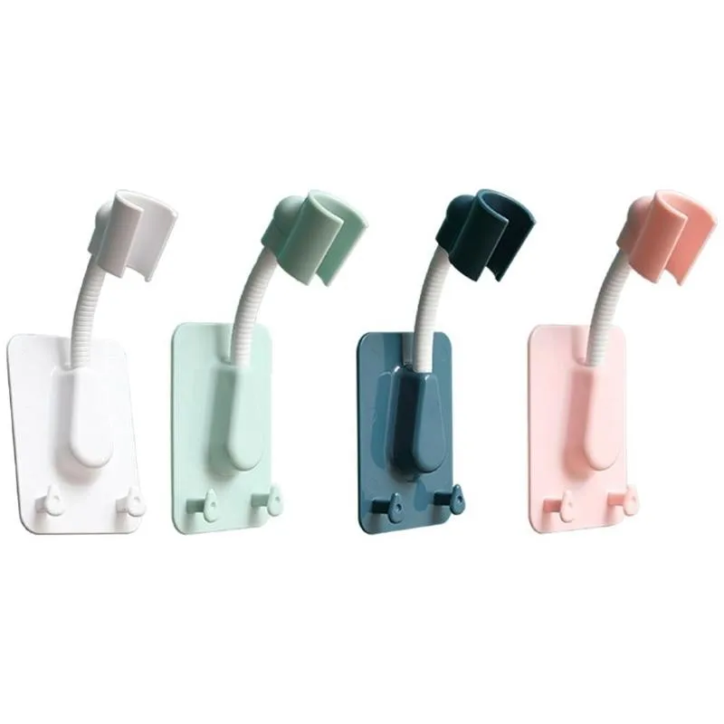 

1pc Shower Deck Bracket Holder Durable Suction Adjustable Shower Fixing Cup Bracket Shower Double Hook Shower B9S0