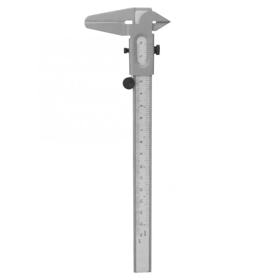 6inch Штангенциркуль Vernier Калибр высокий Подогнанный, металлический штангенциркуль ручной измерительный суппорт Электронный штангенциркуль цифровой Kumpas - Цвет: 6inch