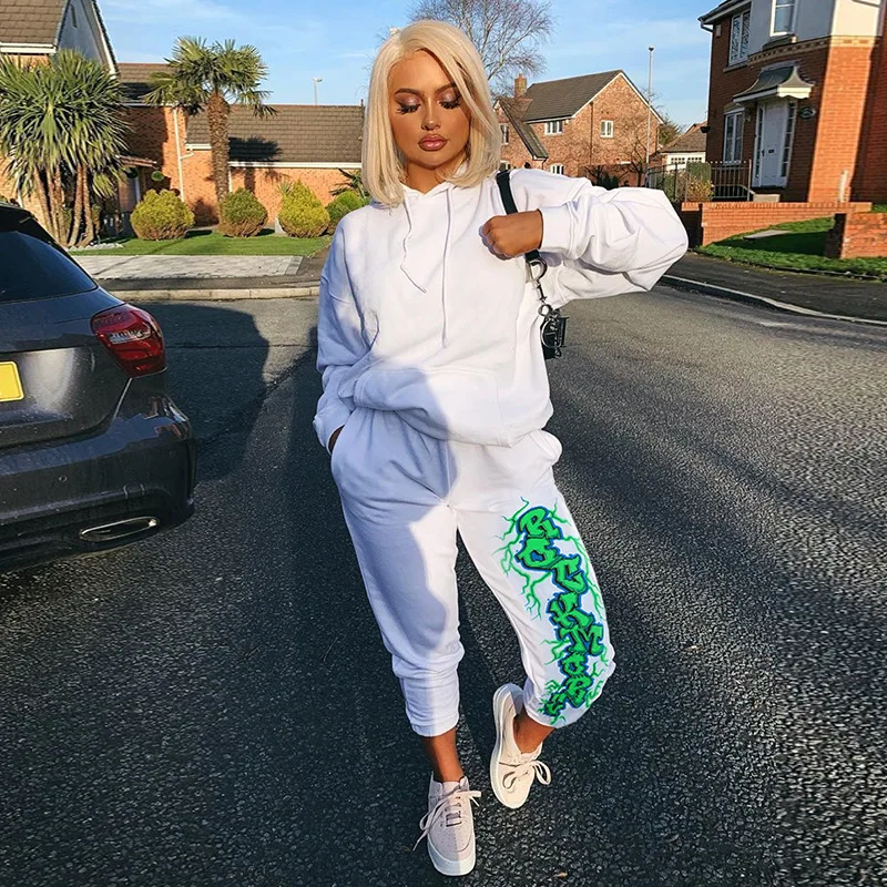 

women's joggers cotton harem pants with print Elastic waist Autumn Winter 2020 Women's Trousers Gothic Harajuku Pants