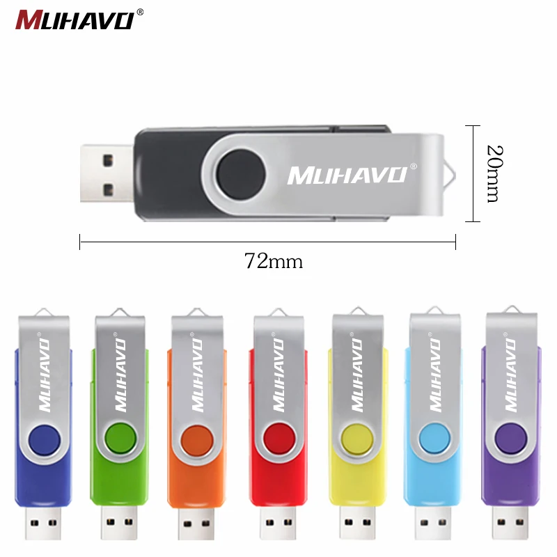 Флеш-накопитель 64 Гб OTG usb флеш-накопитель 128 ГБ 16 8 4 USB 2 0 Флешка memoria 32