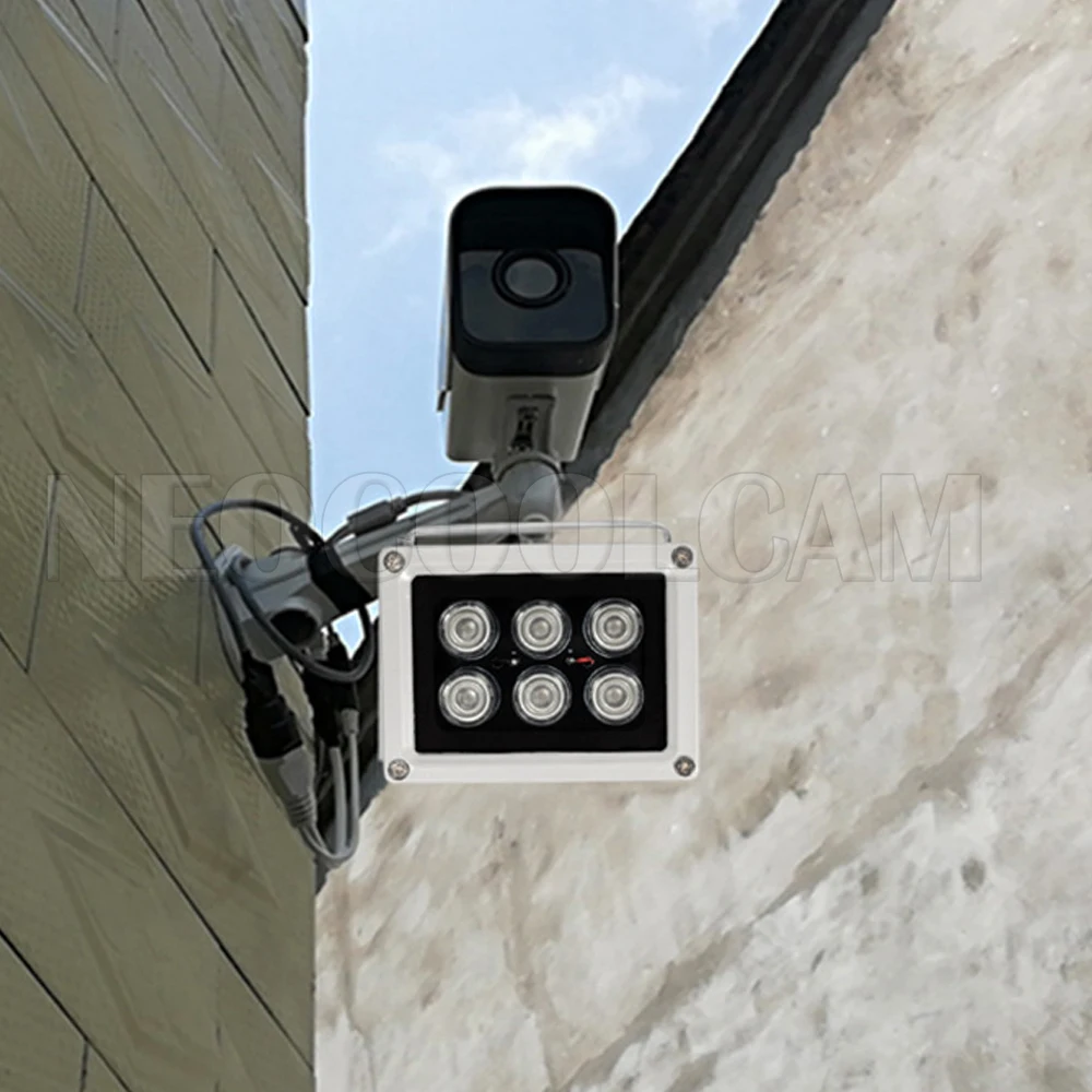 18W 80 м радиус действия ИК CCTV светодиодный S 6 Массив осветитель Светильник