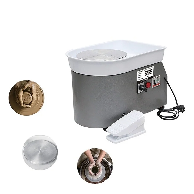 

0-300r/min 350w 110v Or 220v DIY Art Mini Adult Electric Ceramic Pottery Wheel Machine Kids