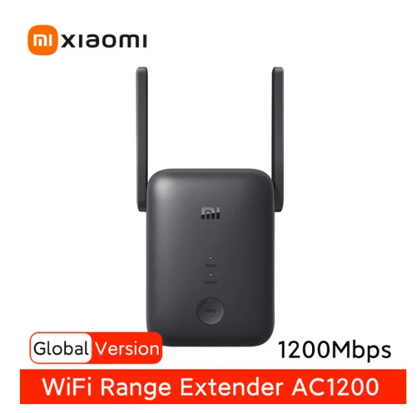 

Удлинитель диапазона Wi-Fi Xiaomi Mi глобальная версия, диапазон 2,4 ГГц и 5 ГГц, 1200 Мбит/с, усилитель порта Ethernet, маршрутизатор сигнала Wi-Fi