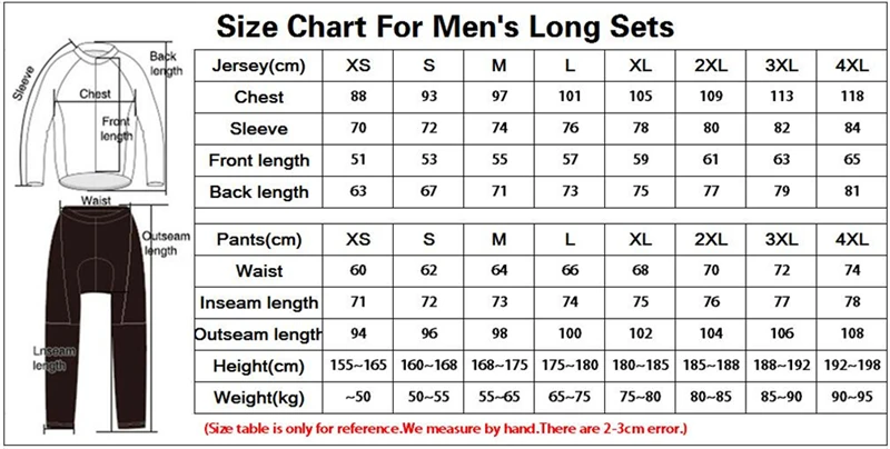 

Spring Ropa Ciclismo Hombre MTB Long Sleeve Cycling Clothing 2020Pro Team Mavic Cycling Jersey Set Men's Triathlon Skinsuit