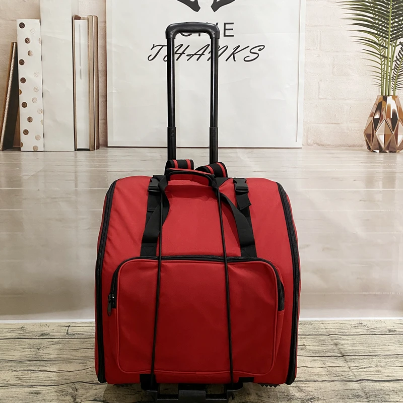 Портативная Сумка-тележка для аккордеона складной усиленный износостойкий