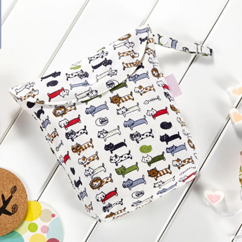 Открытый портативный Водонепроницаемый влажный сухой мешок для подгузников