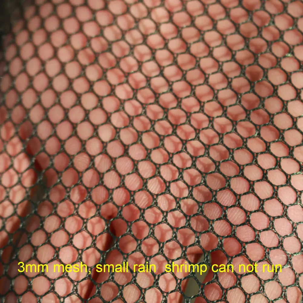 Portable Folded Fishing Net Baits Mesh Trap Durable for Shrimp Minnow Crayfish &T8