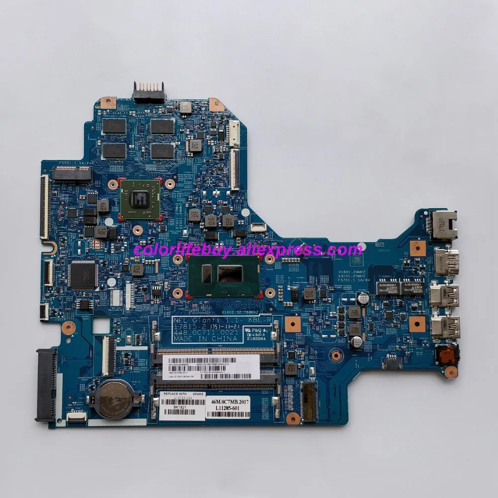 

Genuine L10760-601 L10760-001 448.0C711.0021 i7-8550U 216-0864032 GPU Laptop Motherboard for HP Laptop 17-bs 17-br NoteBook PC