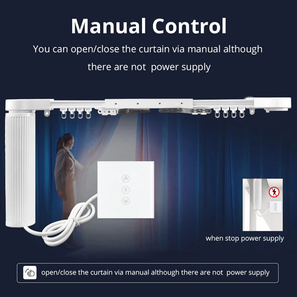 Zemismart электрический занавес мотор с Рельсом умный дом Tuya Smart Life APP Alexa Echo Google Home управление