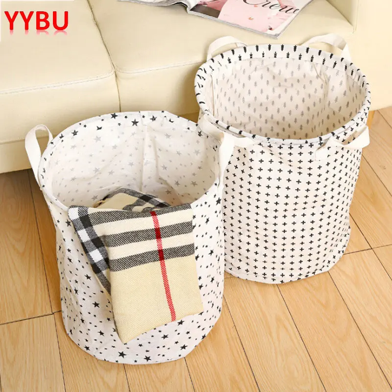 YYBU 40*35 см Водонепроницаемая корзина для грязной ткани хранения игрушек большая