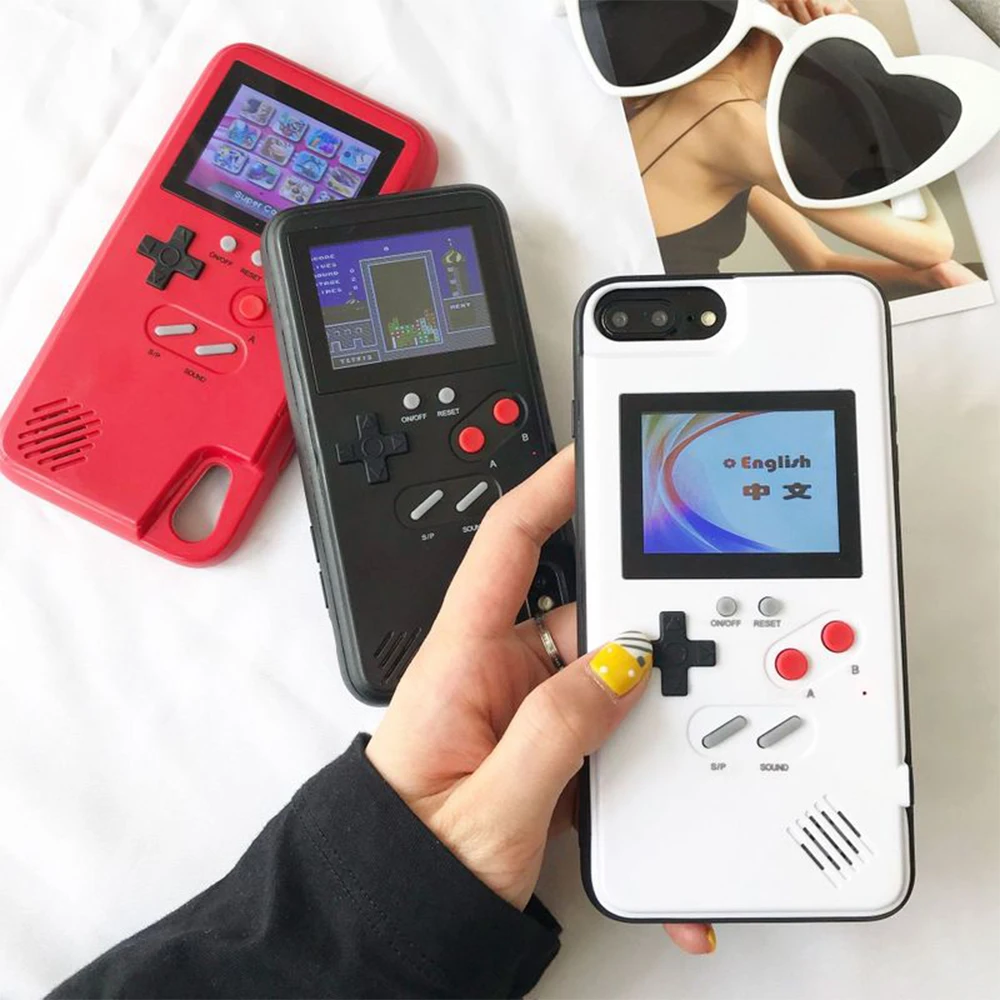 

Game phone Case games back cover gamer gaming For iPhone 6/7/8 6p/7p/8plus XR for Huawei P20 P30 pro cases Gift friend kid