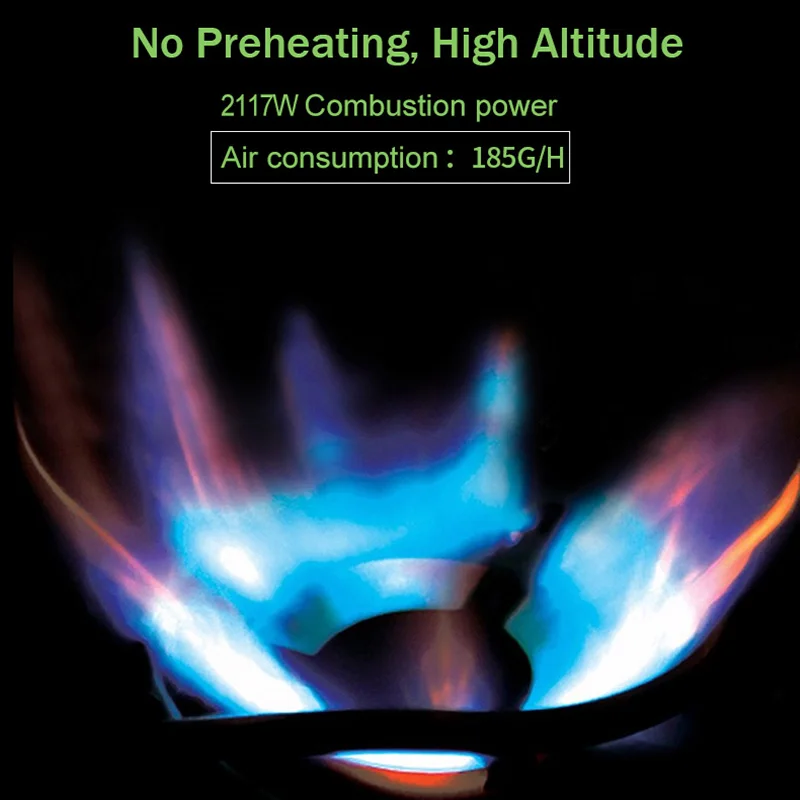 Новая портативная бензиновая горелка наружная мини для кемпинга приготовления