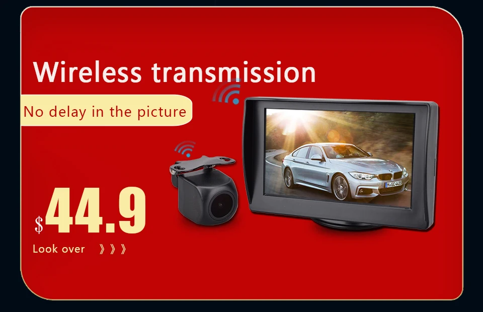 1080P Автомобильная камера заднего вида для Audi A3 A4L A6L A8L S5 Q3 Q5 и Volkswagen Passat Jeddah Touran Golf ручка багажника автомобиля