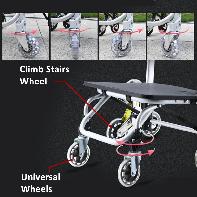 ALWAYSME Портативная Складная фотокорзина с сумкой и нажимной ручкой для покупок