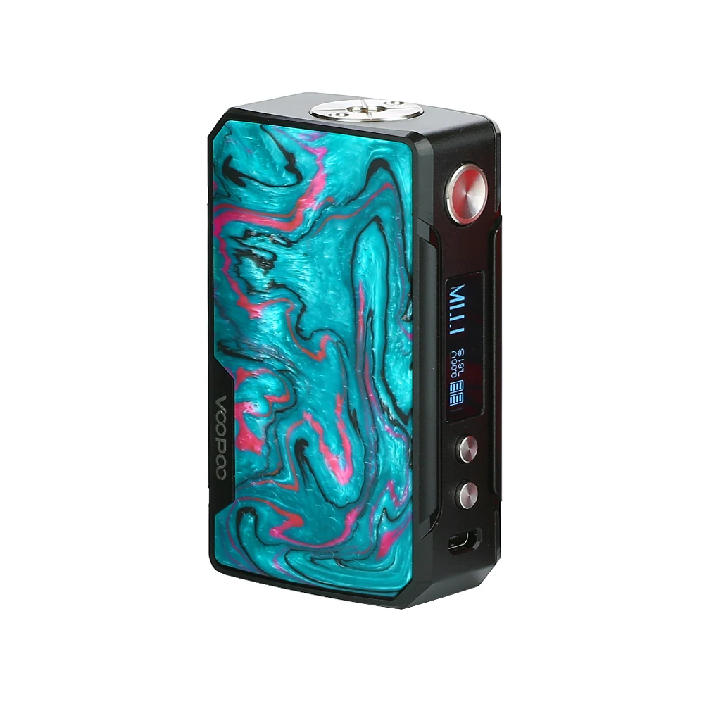 B Aurora Mod Voopoo Drag 2 TC комплект W/177 Вт Voopoo Drag 2 Коробка мод и 5 мл Uforce T2 SubOhm танк электронная сигарета испаритель Vape комплект - Цвет: B Aurora Mod