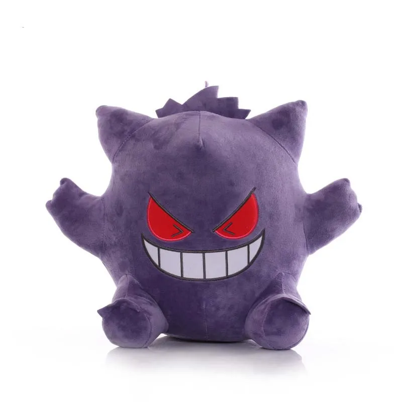 

Big Size 35cm TAKARA TOMY Pokemon New Gengar Plush Toys Gengar Soft Stuffed Animals Toy Doll Birthday Gifts for Children Kids