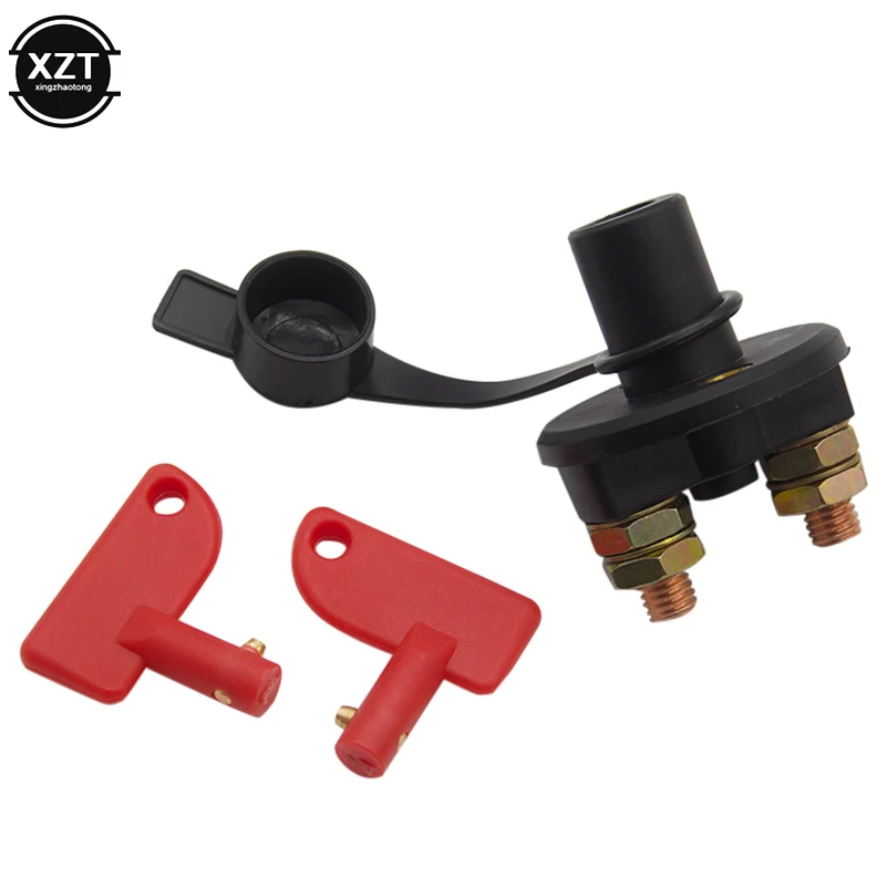 Выключатель питания для автомобильного аккумулятора отключение переключатель +