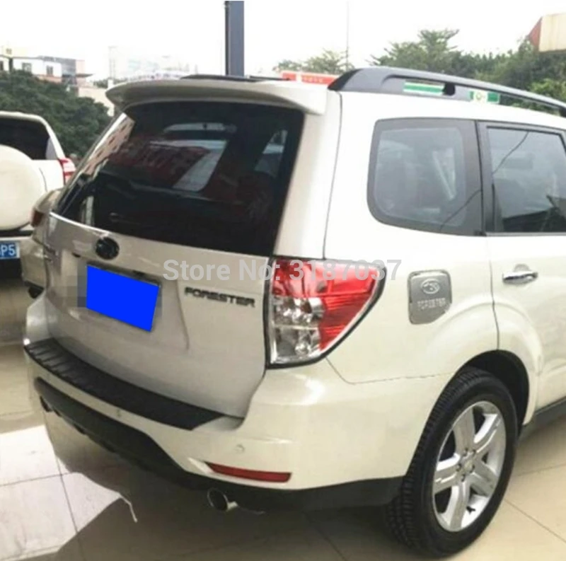 Спойлер для Subaru Forester 2009 2012 неокрашенный чехол из АБС пластика багажника