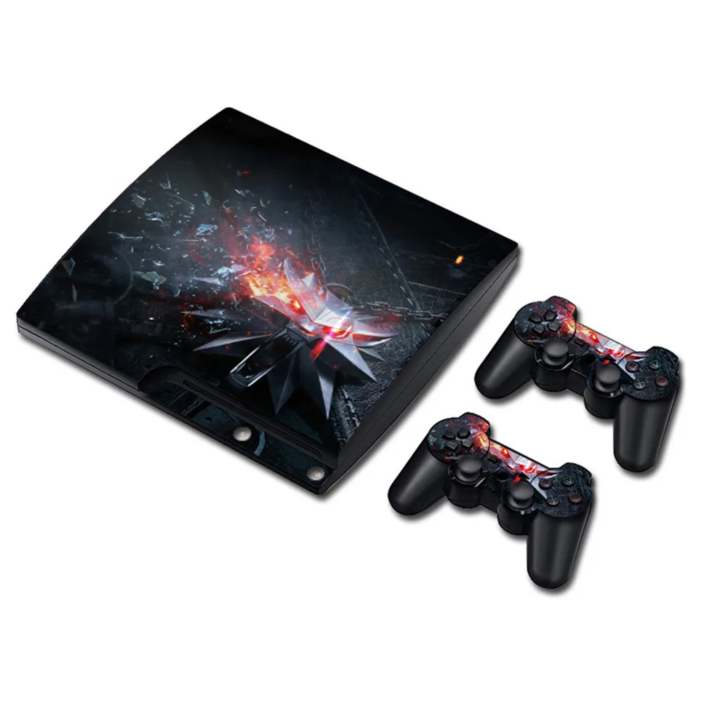 Рождественский подарок 1 набор новая наклейка для PS3 slim Console | Электроника