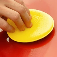 fit 12pcs car waxing polish wax foam sponge applicator pads 10cm cleaning sponge clean washer washing tool car care