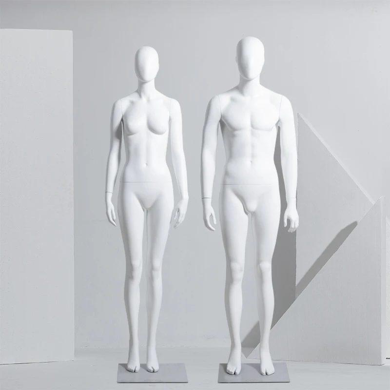 

Матовая белая модель всего тела, женский манекен, лучшее качество