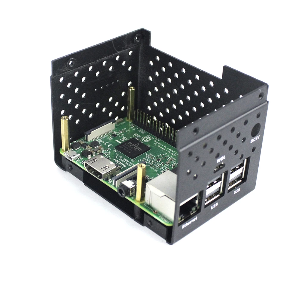 Плата управления питанием S ROBOT Raspberry Pi X720/X725 комплект из алюминиевого корпуса для