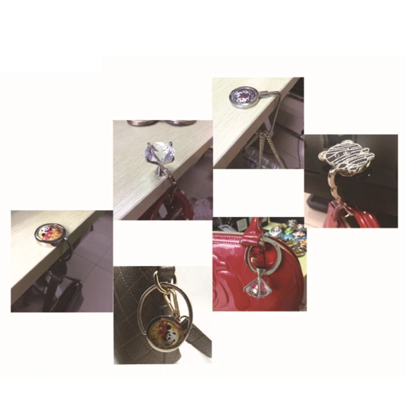 

Circles Sublimation Blanks Keychains Metal Bag Hook Sublimation Transfer Blanks Round Keychain Blank for Heat Press