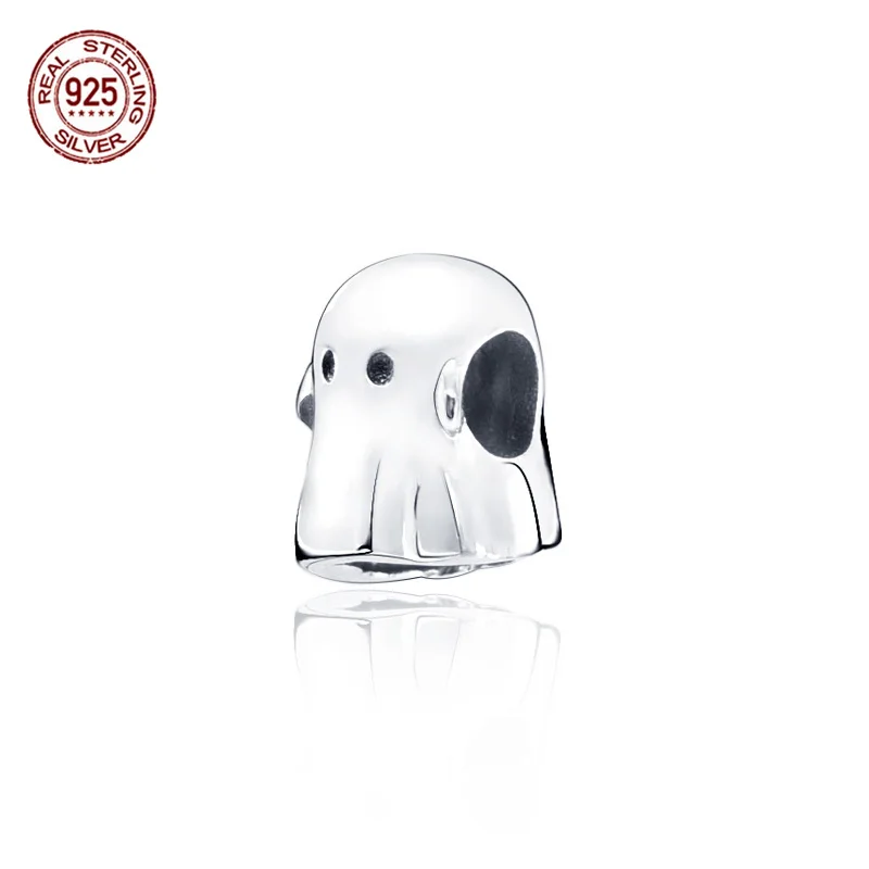 2019 New 925 Sterling Silver Ghost The Tree Monste Charm Beads Fit Original Pandora Bracelets Women DIY Jewelry Gift | Украшения и