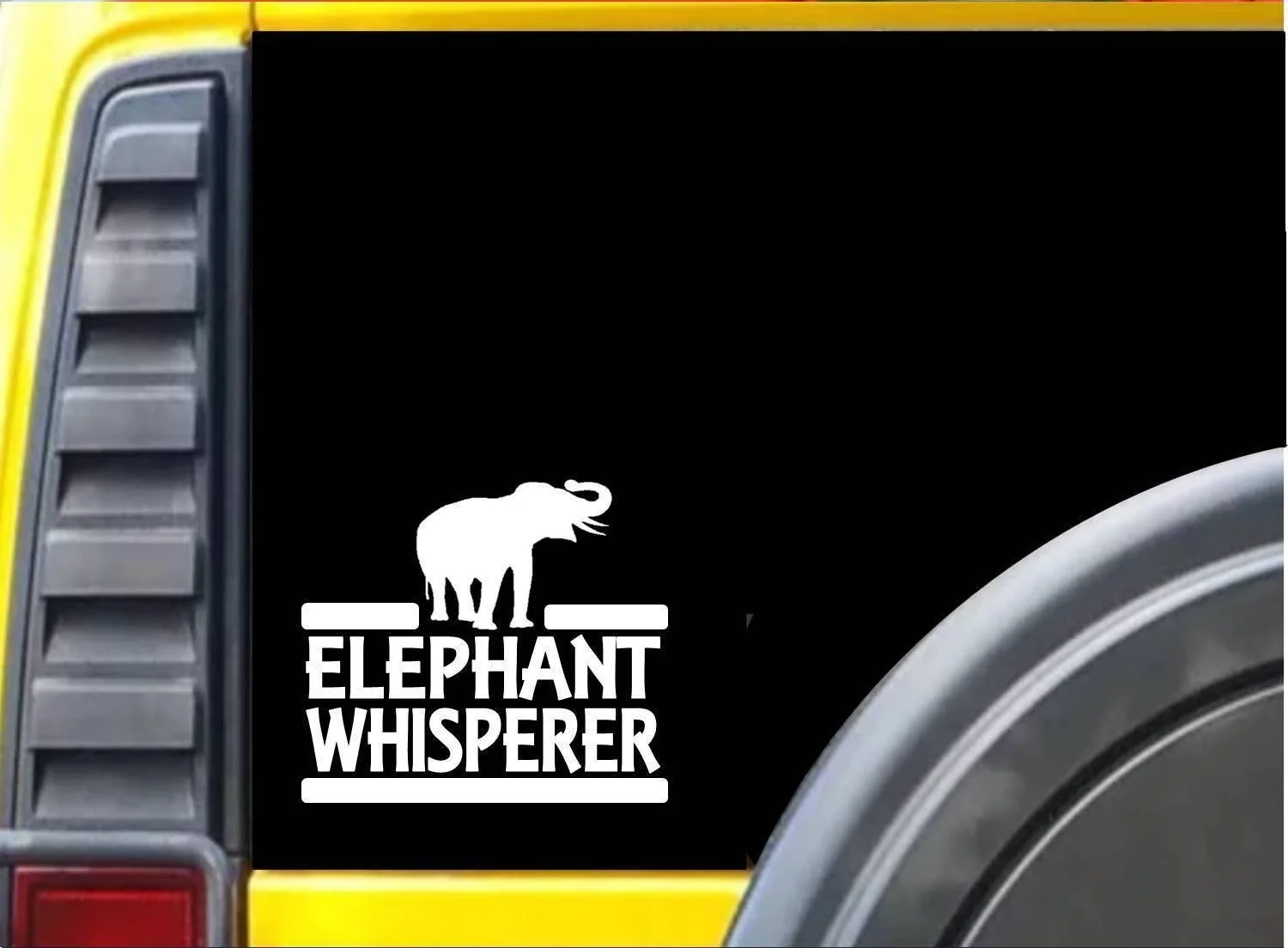 

Elephant Whisperer Sticker J879 6 inch decal snowboard Sticker